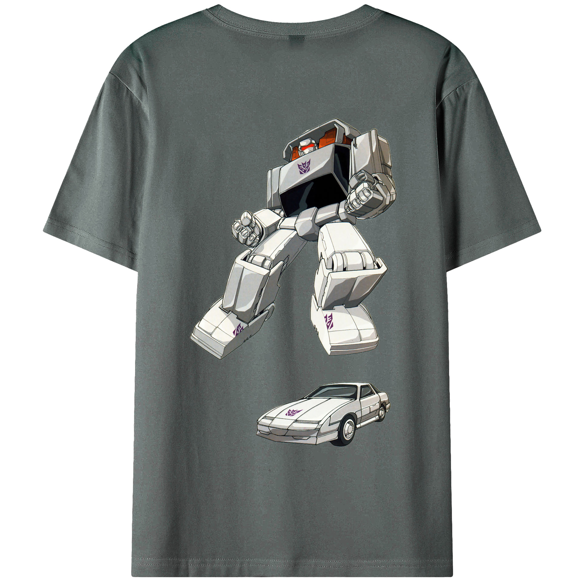 （画像用）  綿100％ メンズ半袖Tシャツ（バックプリント） 通気性